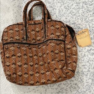 Vintage quilted travel bag from the Dolly Madison